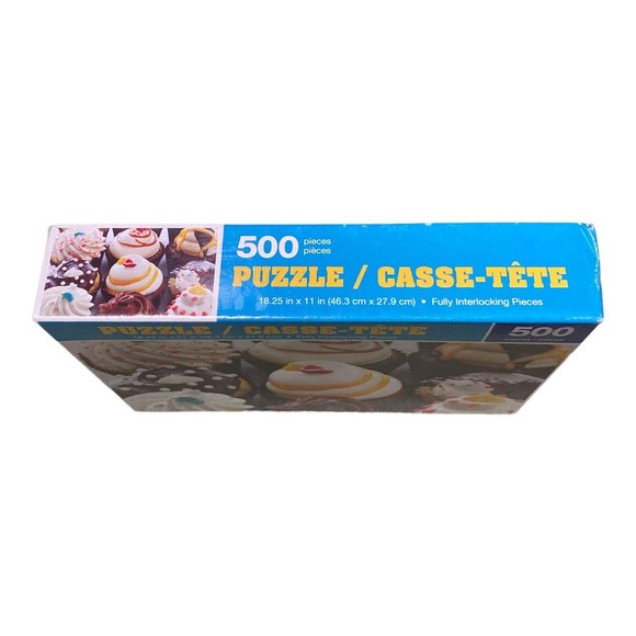Cupcake 500 Piece Jigsaw Puzzle 18.25” X 11” Greenbrier International Inc. *New - Picture 3 of 6